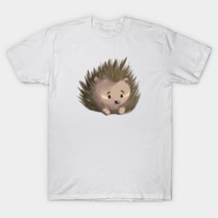 Cute Porcupine Drawing T-Shirt